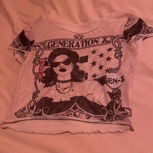 Graphic Tee with Generation Print